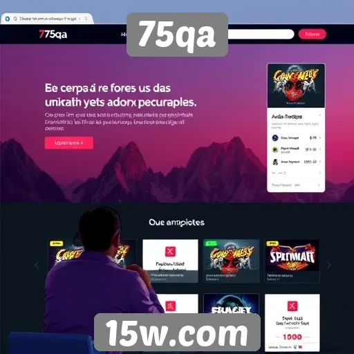 Novas funcionalidades do site 75qa em destaque